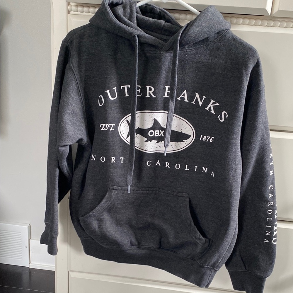 Outer Banks Gray Hoodie.  Size S